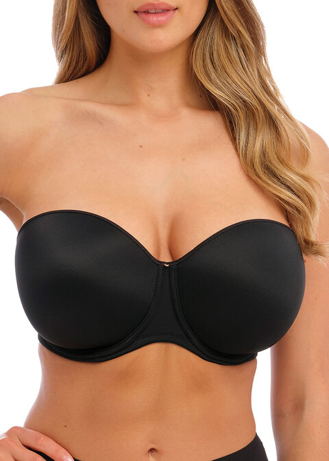 fantasie Molded Strapless Bra Black