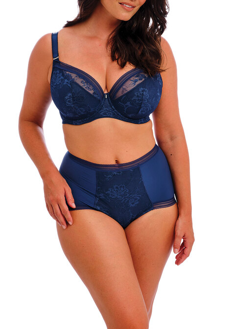 Fantasie Padded Plunge Bra French Navy