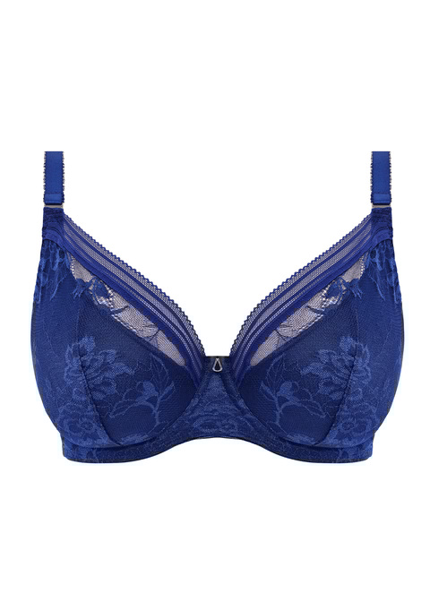 Fantasie Padded Plunge Bra French Navy