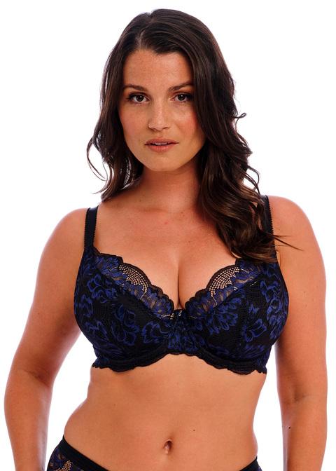 fantasie Padded Plunge Bra Midnight