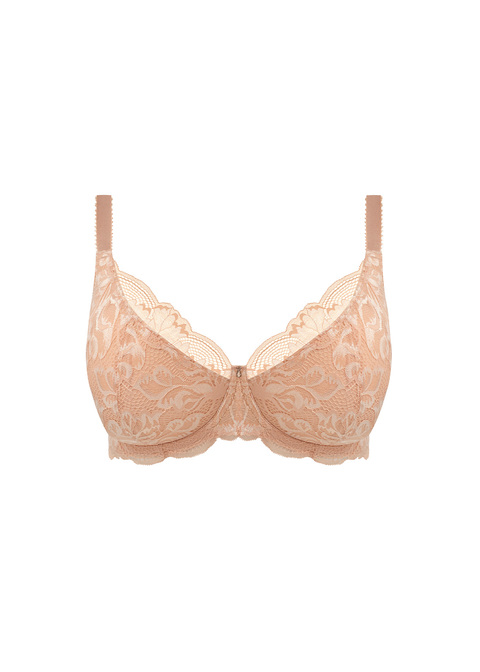 Fantasie Padded Plunge Bra Natural Beige