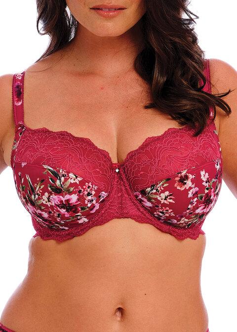 fantasie Side Support Bra Cherry