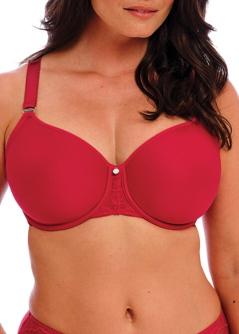fantasie Spacer Molded Bra Red