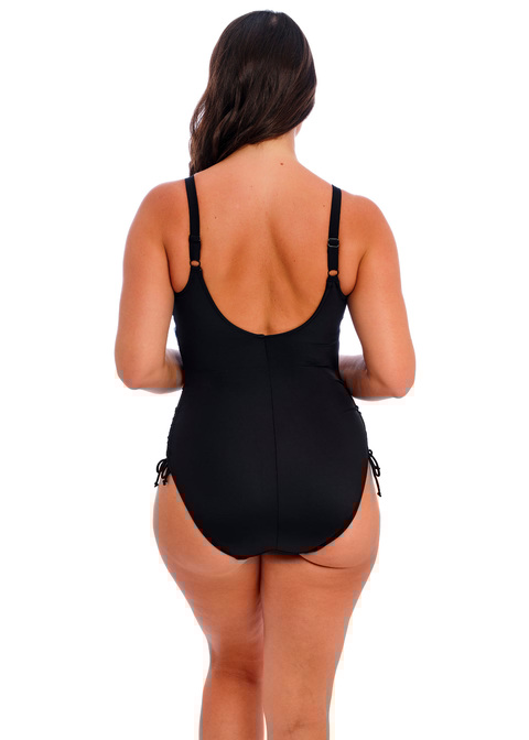 Fantasie Twist Front Swimsuit Black
