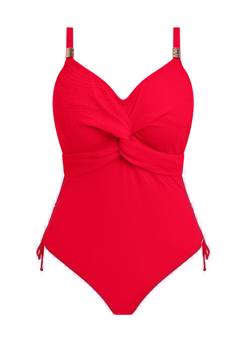 Fantasie Twist Front Swimsuit Radiant Red