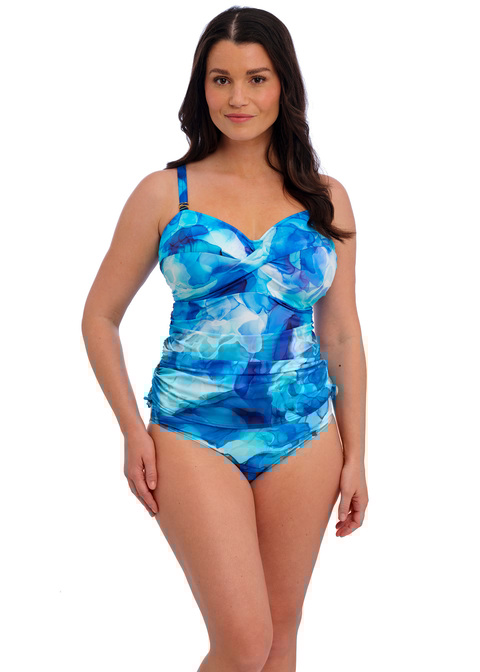 Fantasie Twist Front Tankini Top Dazzling Blue