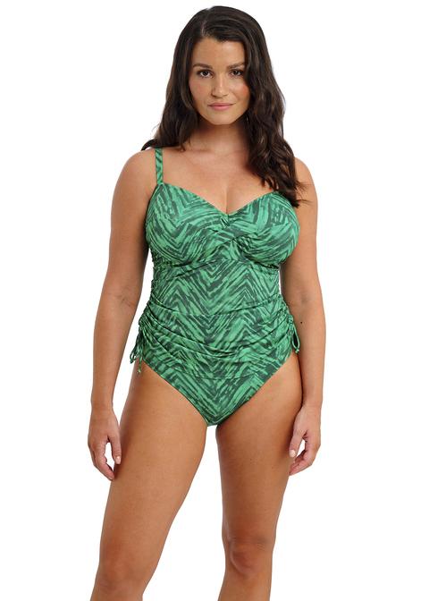 Fantasie Twist Front Tankini Top Emerald