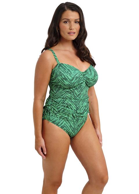 Fantasie Twist Front Tankini Top Emerald