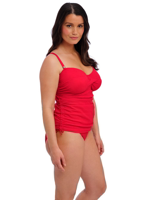 Fantasie Twist Front Tankini Top Radiant Red
