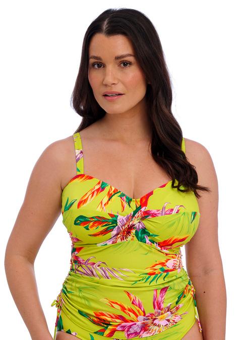 fantasie Twist Front Tankini Top Zest