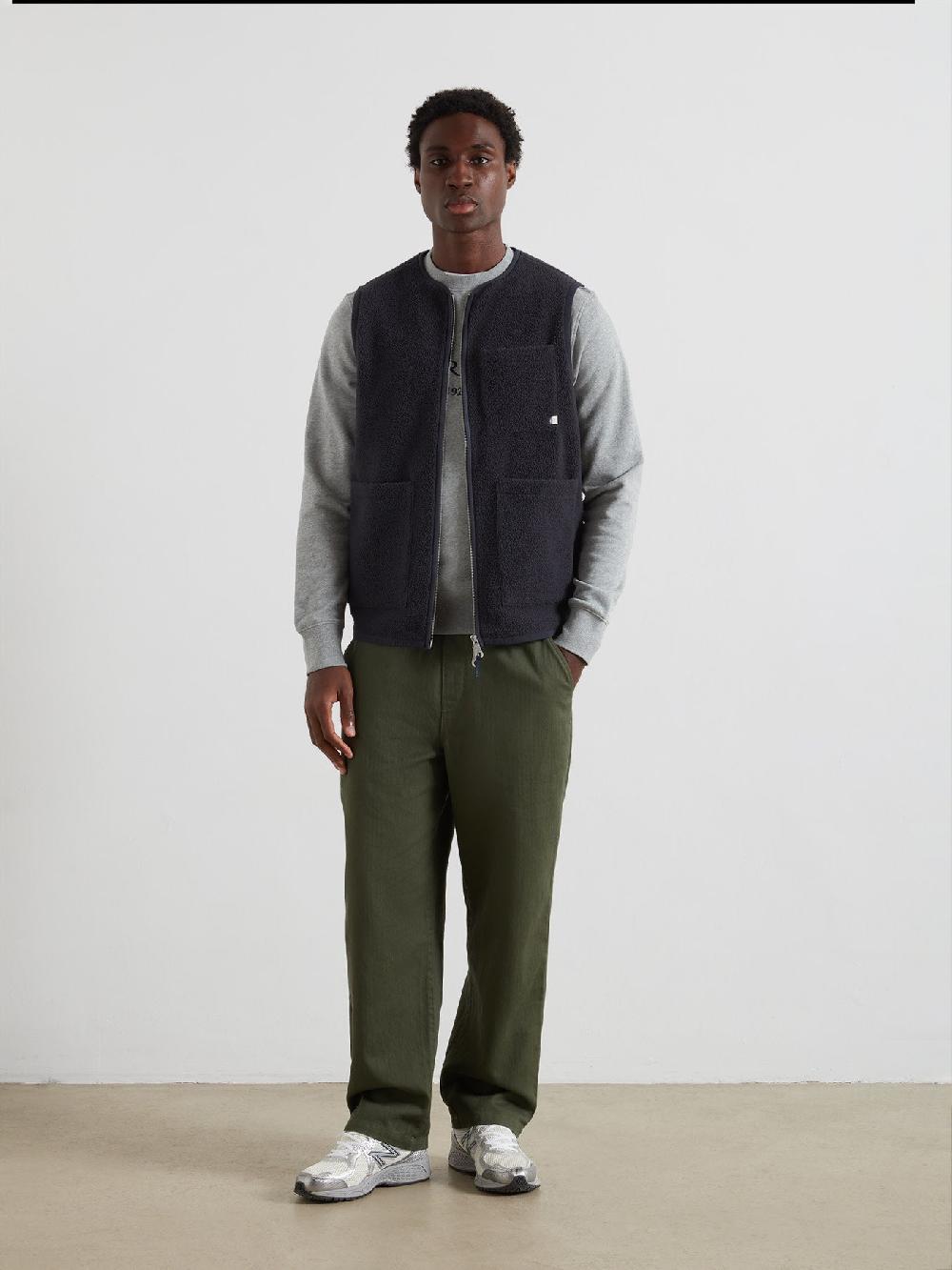 Farah Abbott Gilet In True Navy