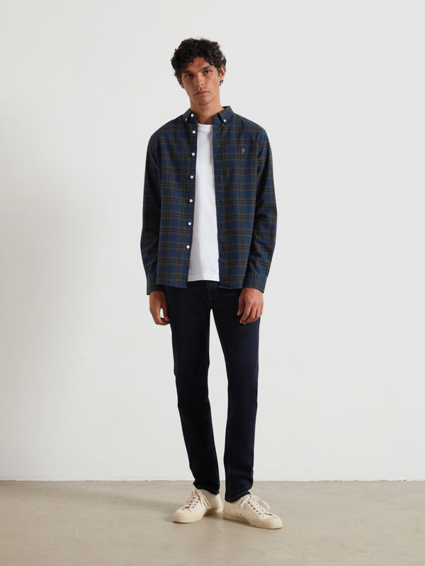 farah Drake Skinny Fit Jeans In Rinse Denim