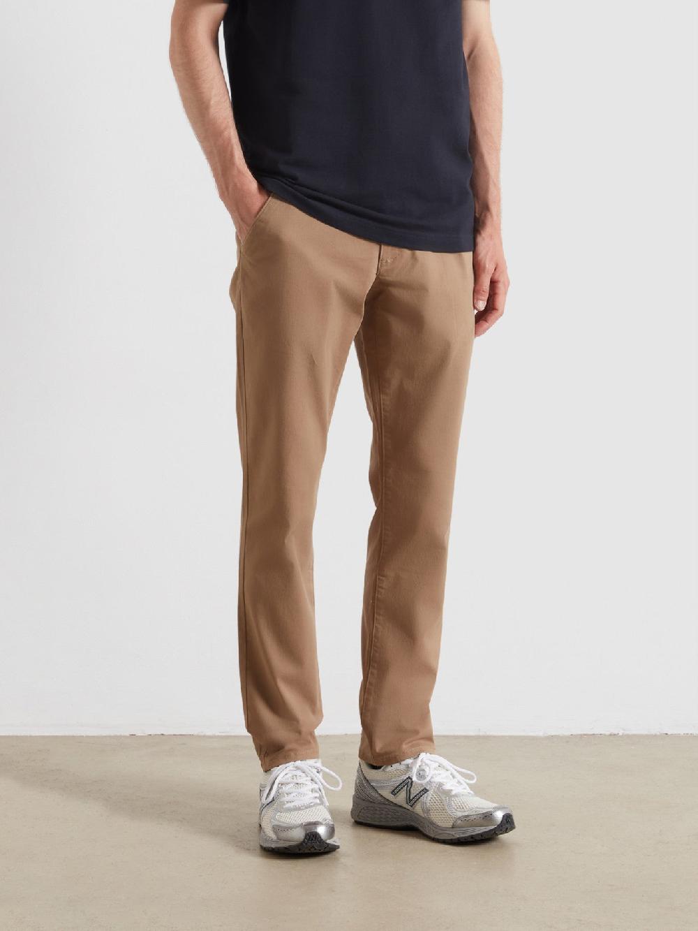 Farah Elm Slim Fit Chinos In Beige