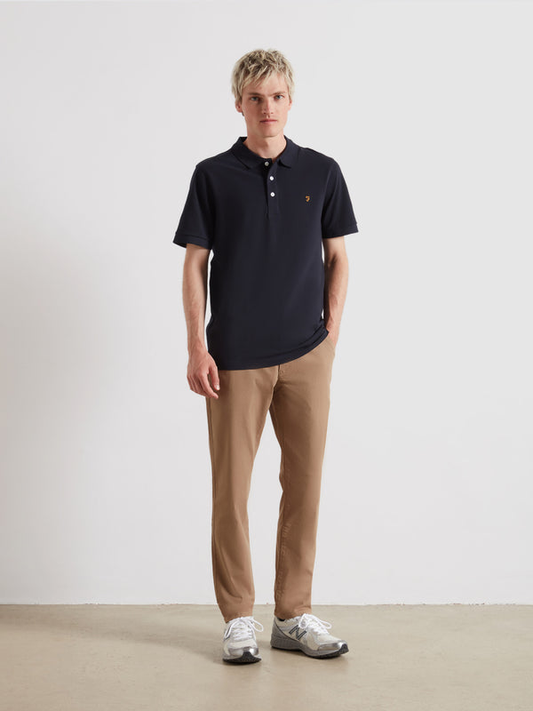 farah Elm Slim Fit Chinos In Beige