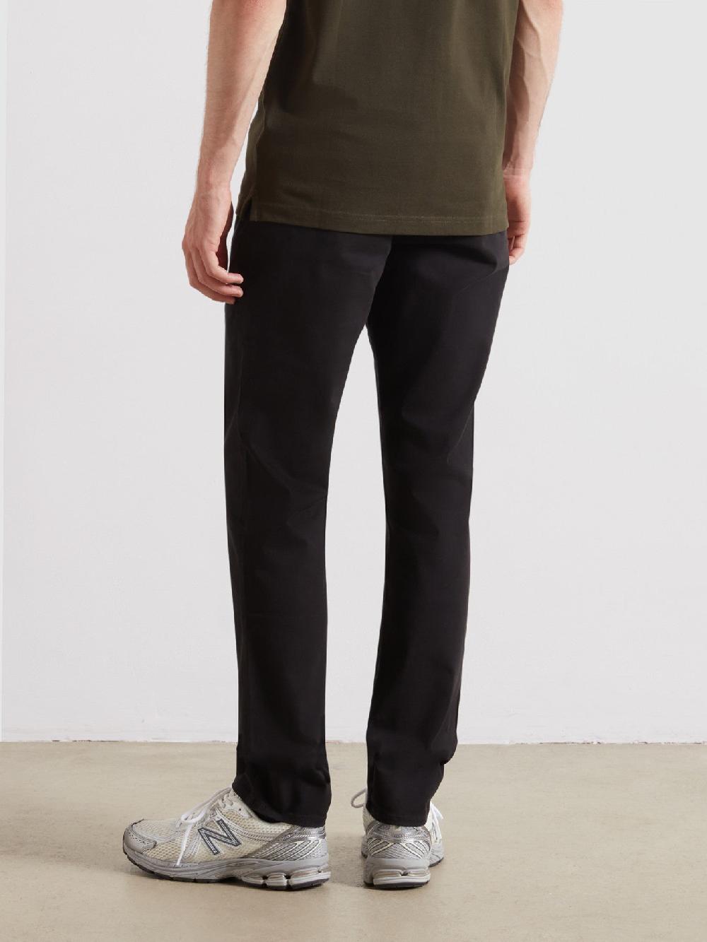 Farah Elm Slim Fit Chinos In Black