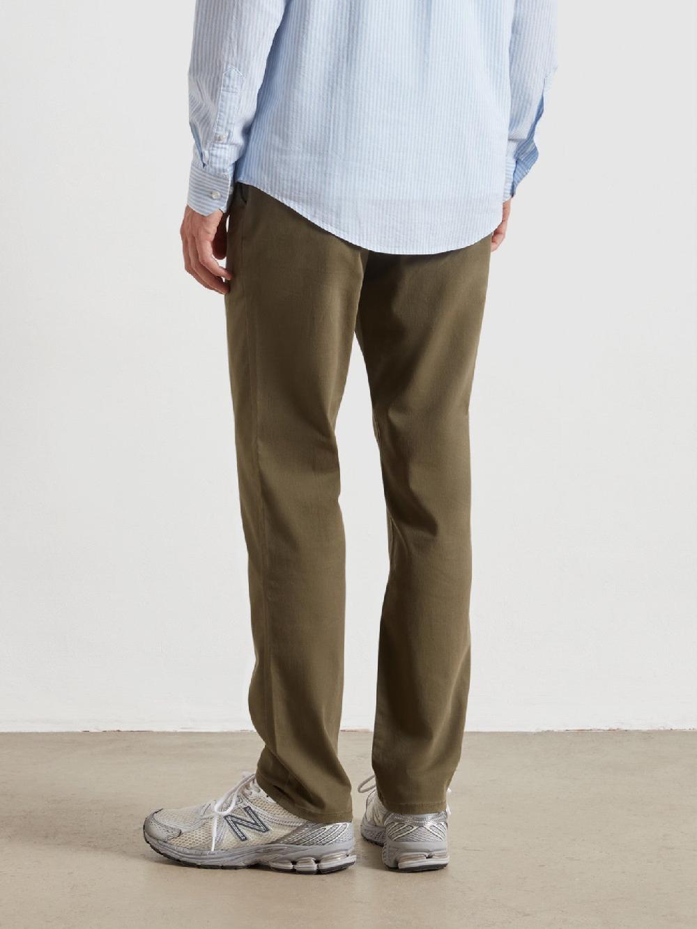 Farah Elm Slim Fit Chinos In Olive Green