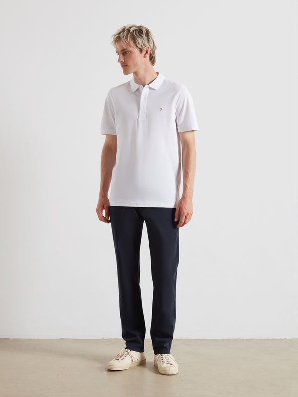 farah Elm Slim Fit Chinos In True Navy