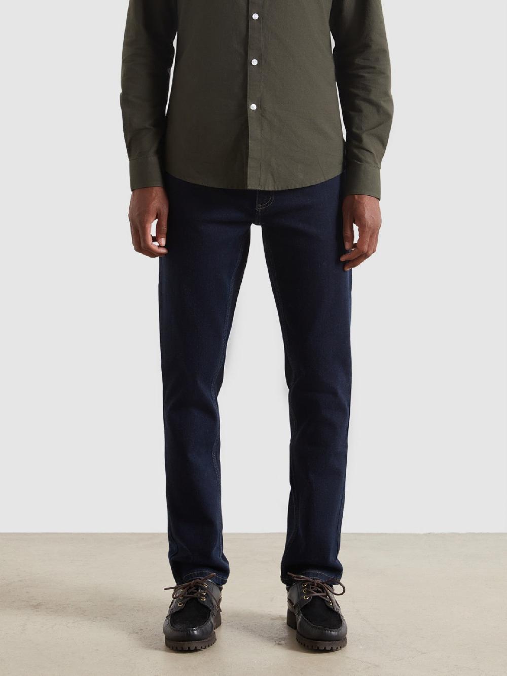 Farah Elm Slim Fit Jeans In Rinse Denim