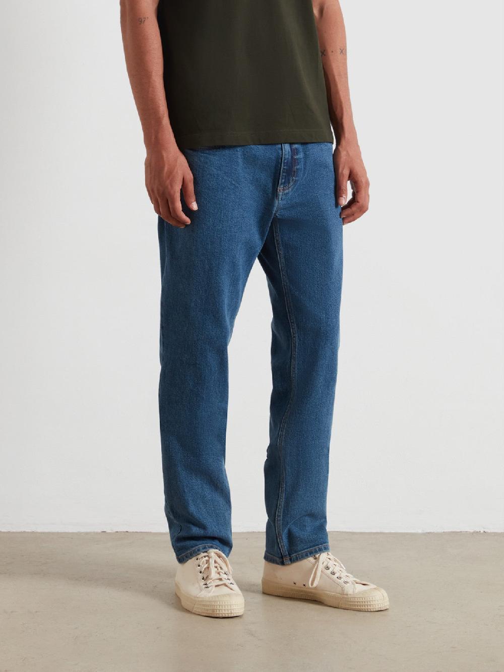 Farah Elm Slim Fit Jeans In Worn Indigo