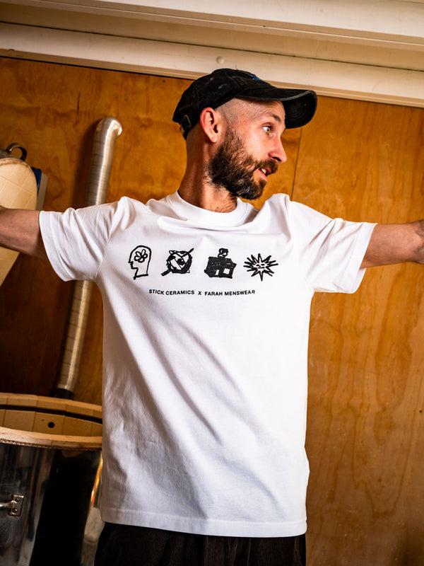 farah FarahxSticks Graphic T-Shirt
