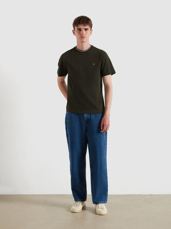 farah Greenport Loose Fit Jeans In Vintage Wash