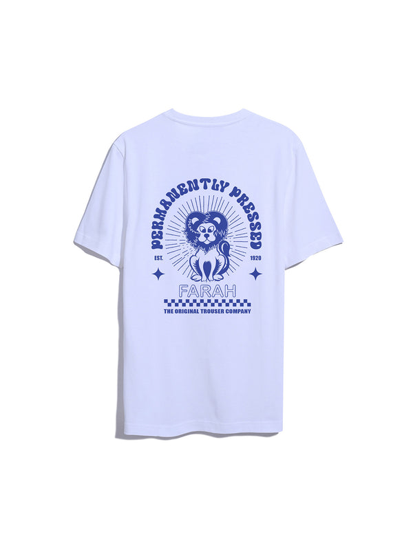 farah Harker Graphic T-Shirt In White