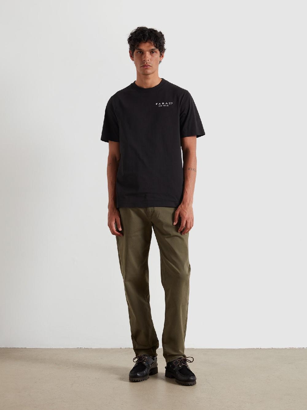 Farah Lansdown Graphic T-Shirt In Black