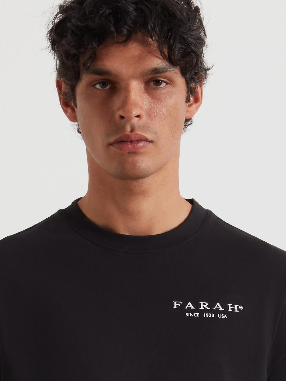 Farah Lansdown Graphic T-Shirt In Black