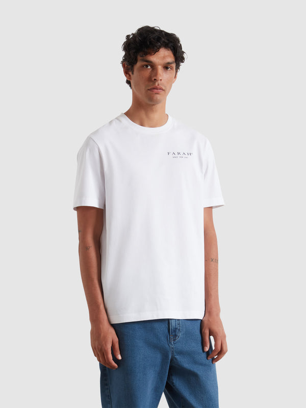 farah Lansdown Graphic T-Shirt In White