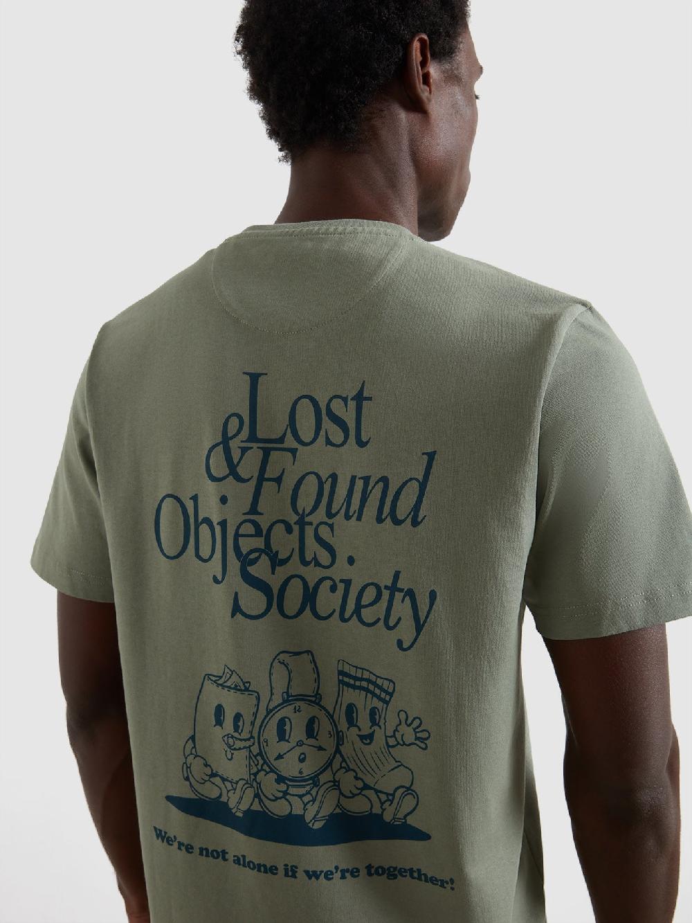 Farah Marcham Graphic T-Shirt In Tarragon Green