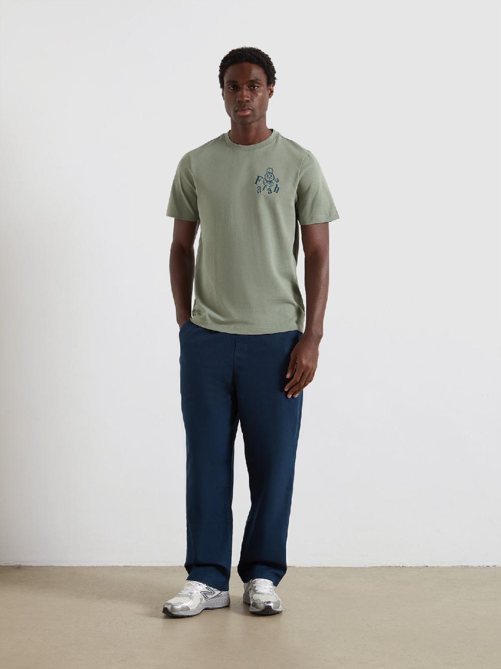 Farah Marcham Graphic T-Shirt In Tarragon Green
