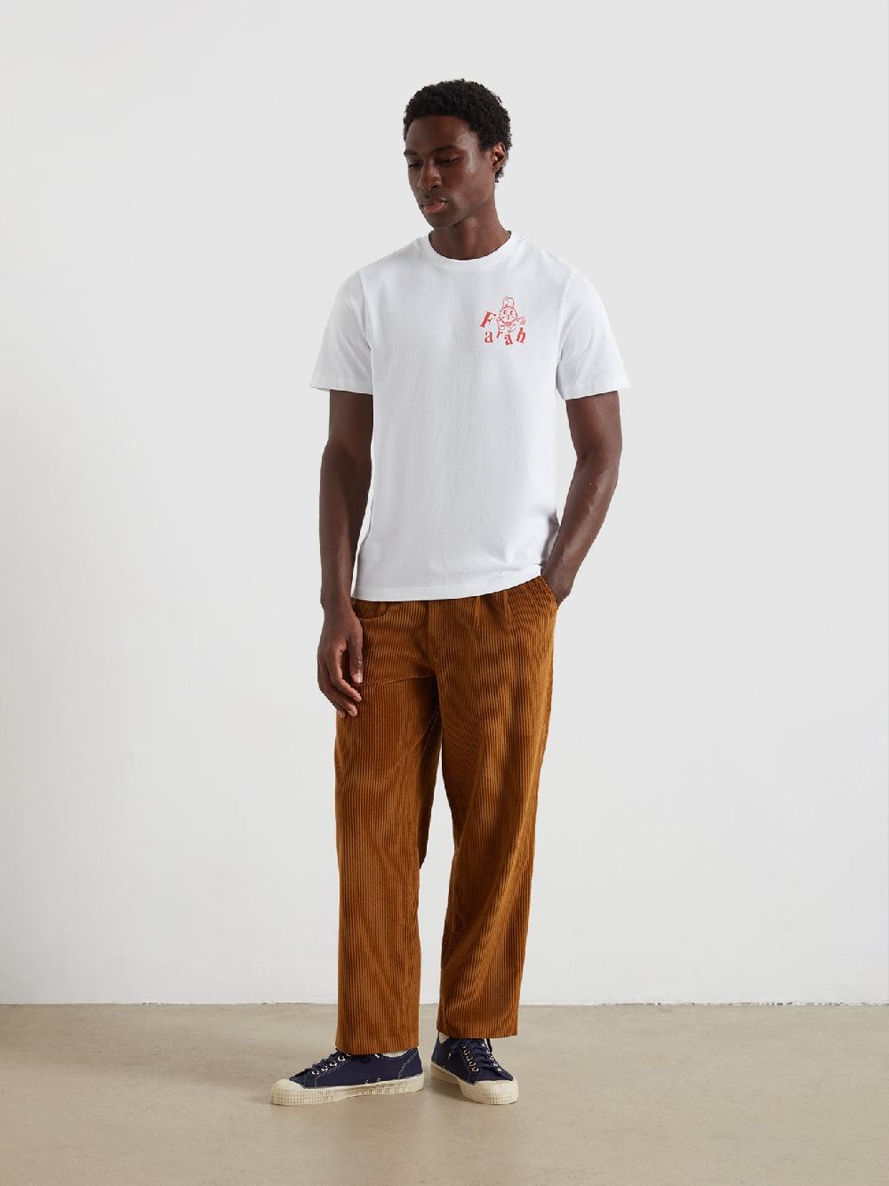 Farah Marcham Graphic T-Shirt In White