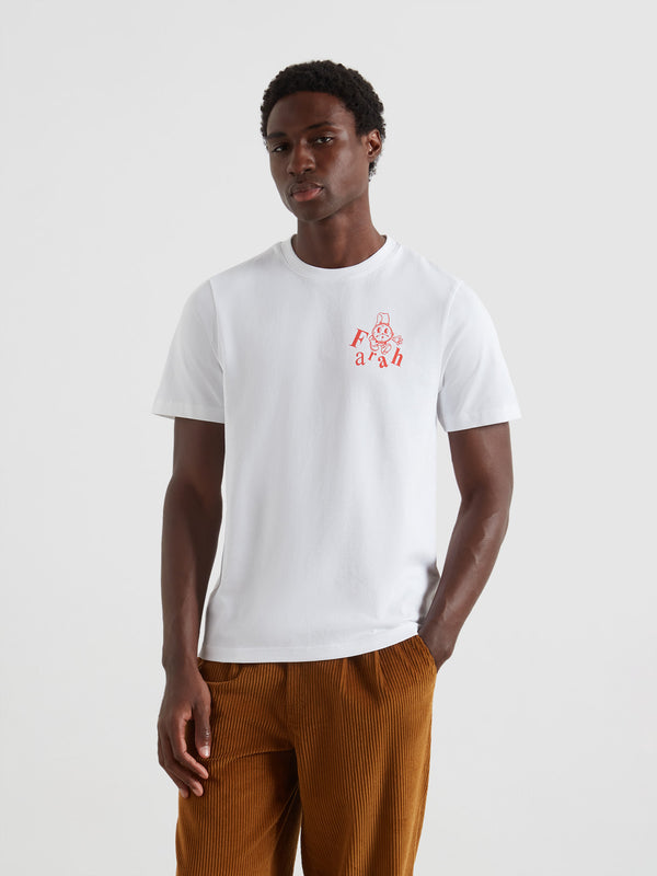 farah Marcham Graphic T-Shirt In White