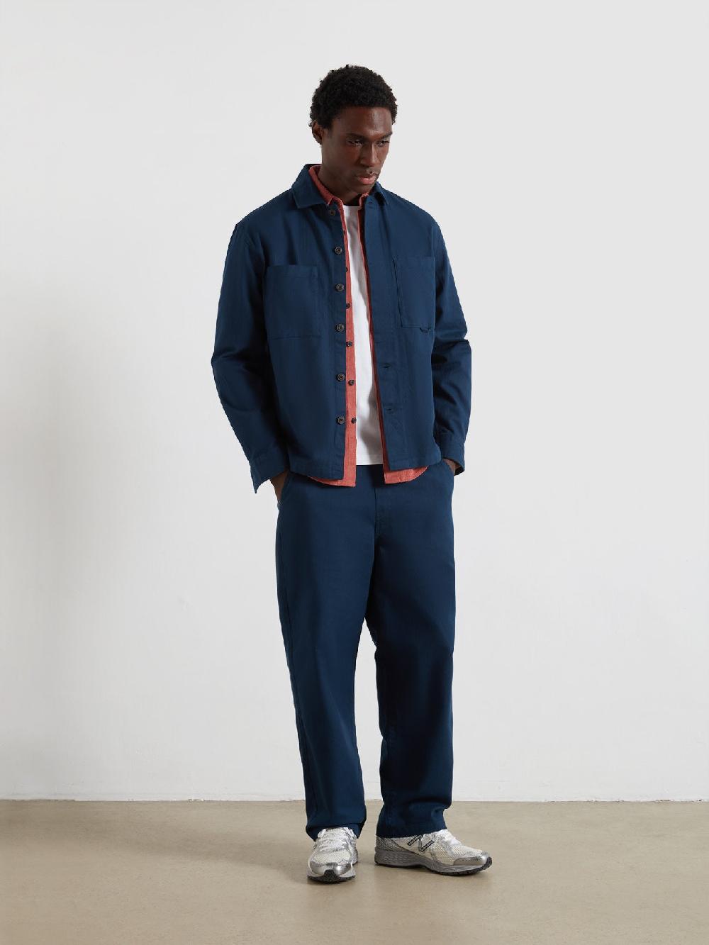 Farah Marshall Overshirt In Yale