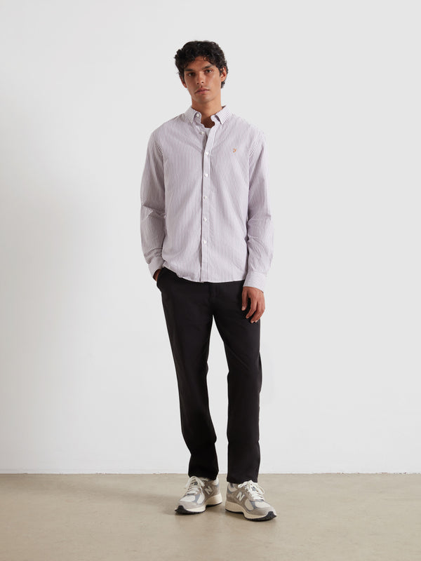 farah Norwood Regular Fit Chinos In Black