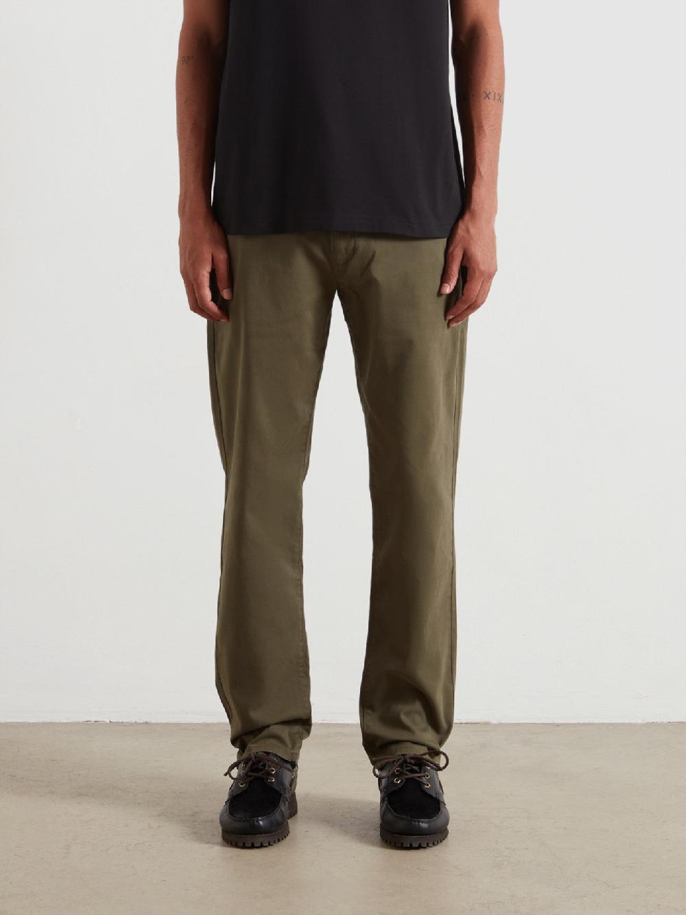 Farah Norwood Regular Fit Chinos In Olive Green