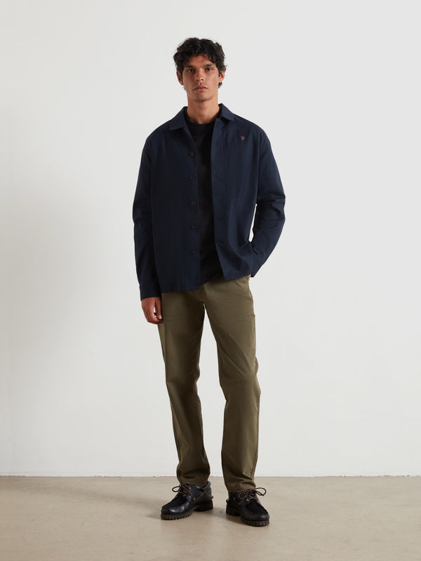 farah Norwood Regular Fit Chinos In Olive Green