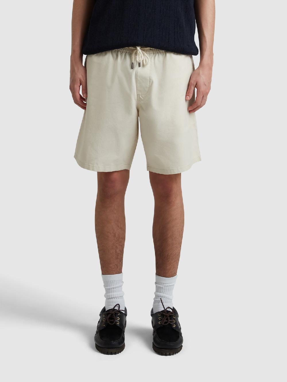 Farah Sepel Canvas Shorts In Fog