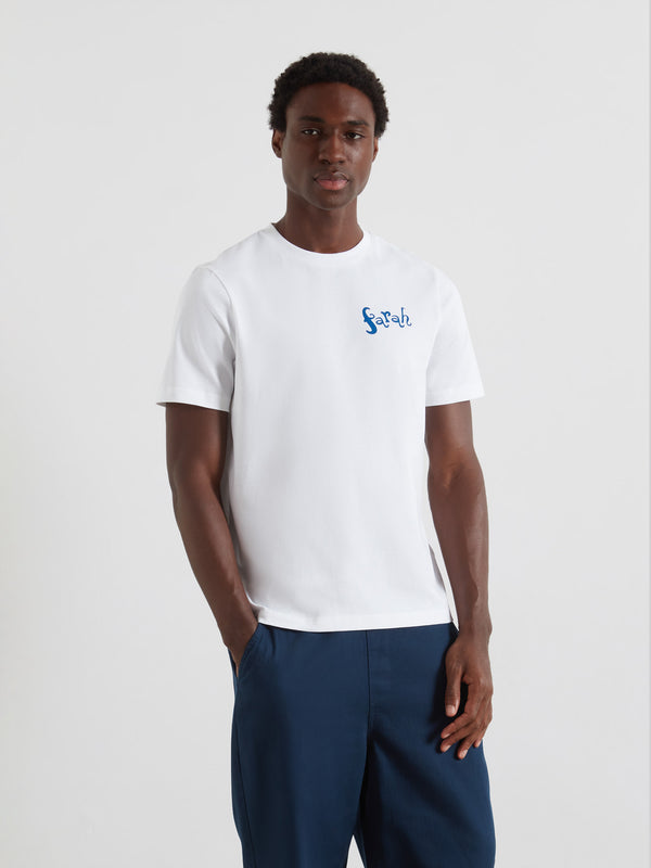 farah Southey Graphic T-Shirt In White