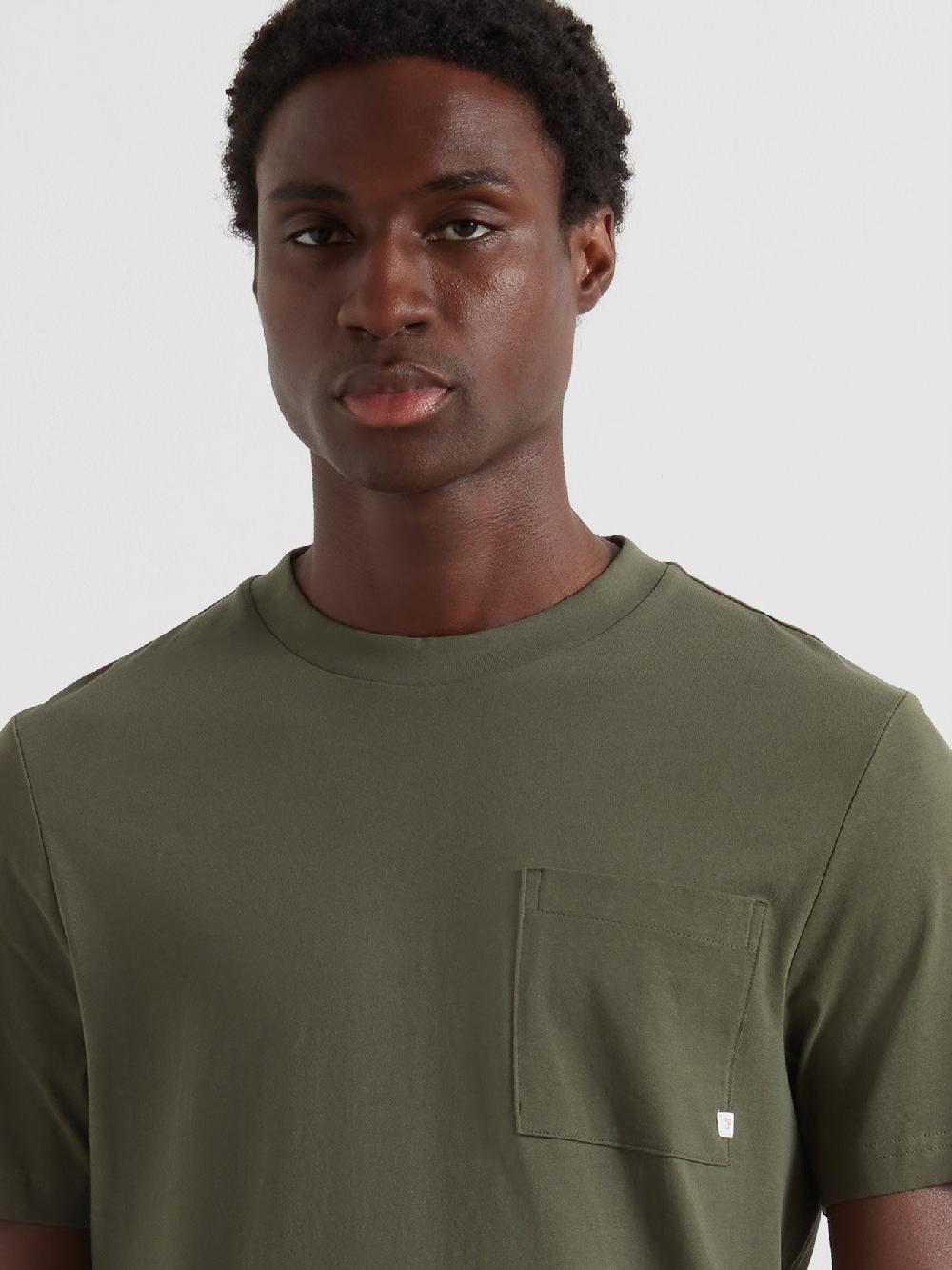 Farah Stacy Pocket T-Shirt In Rosemary