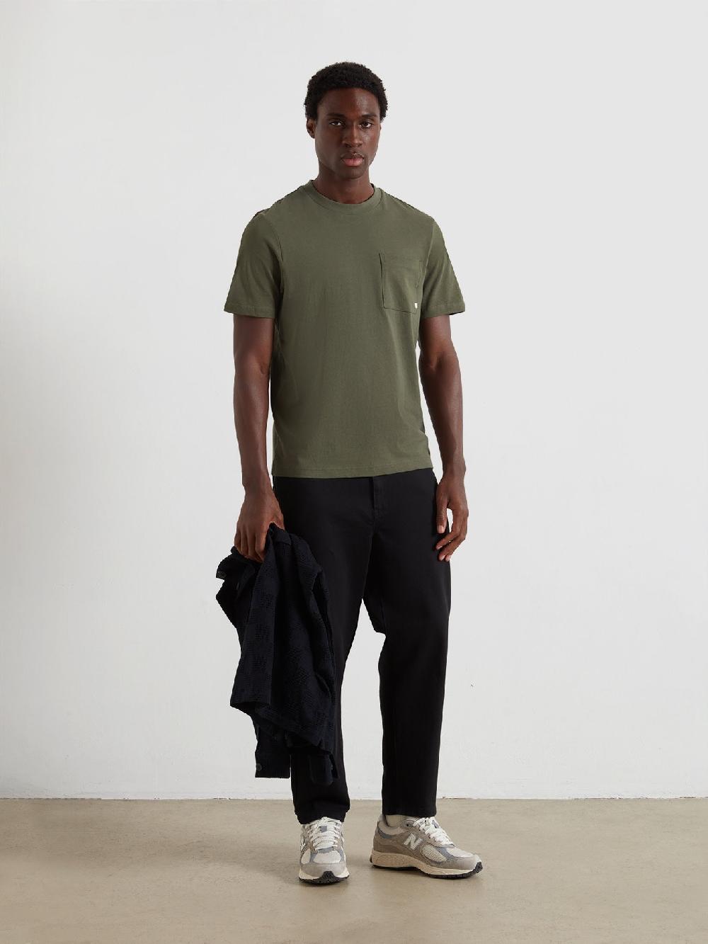 Farah Stacy Pocket T-Shirt In Rosemary