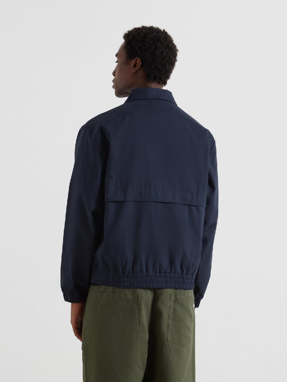 Farah Tyler Blouson Jacket In True Navy