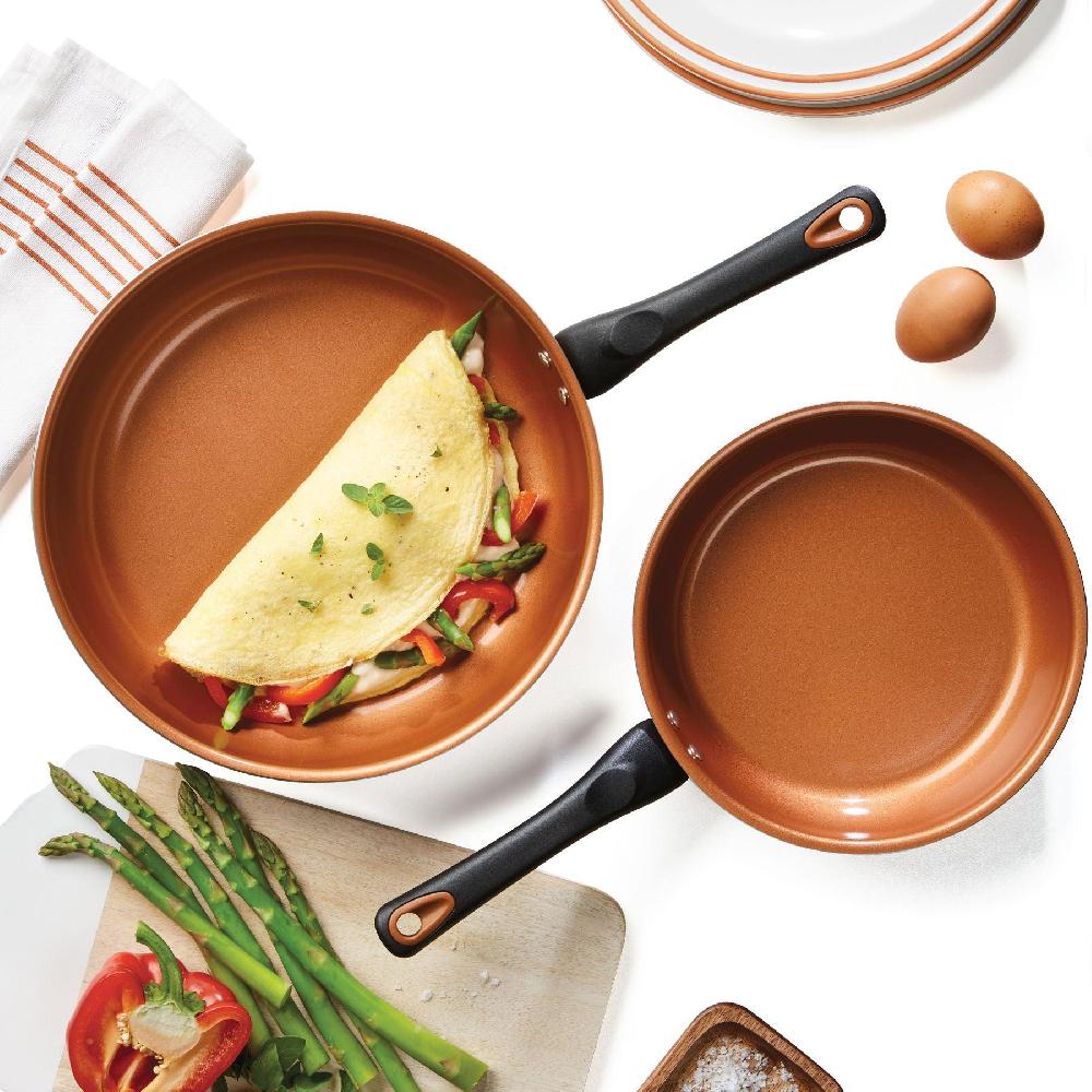 Farberware 10-Inch Copper Ceramic Nonstick Frying Pan