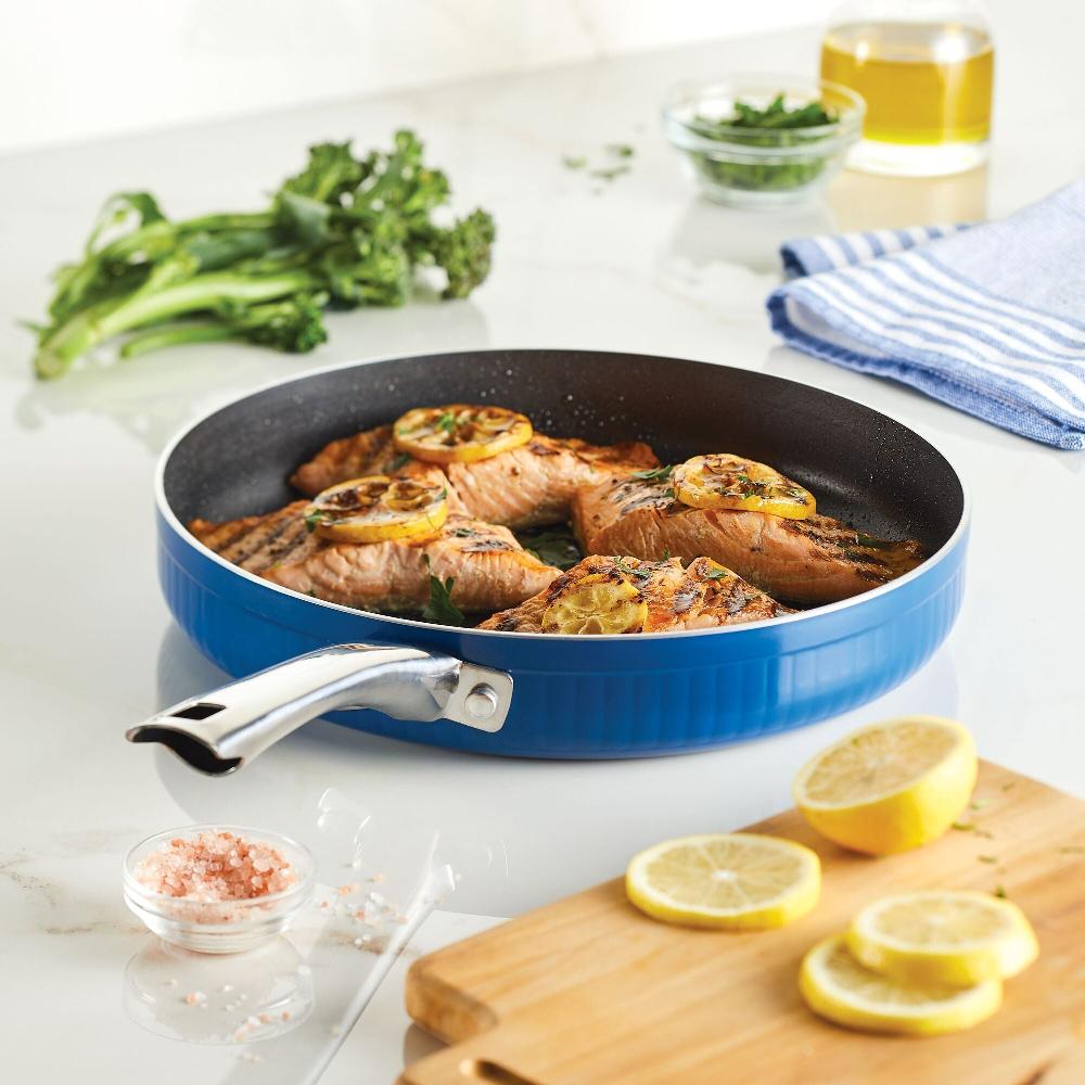 Farberware 11.25-Inch Nonstick Deep Round Grill Pan