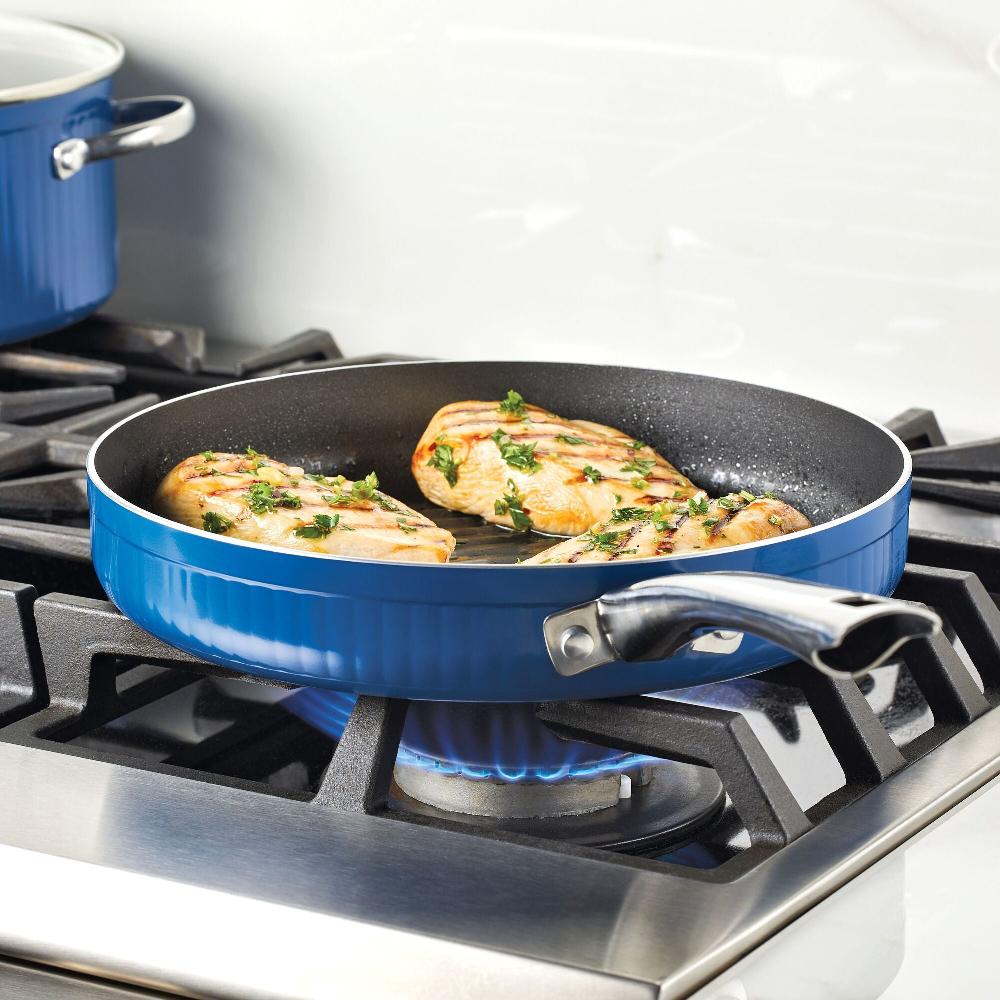 Farberware 11.25-Inch Nonstick Deep Round Grill Pan