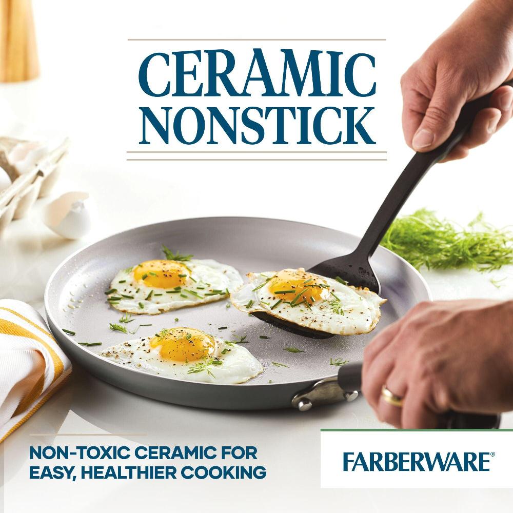 Farberware 11.25-Inch Recycled Aluminum Ceramic Nonstick Griddle