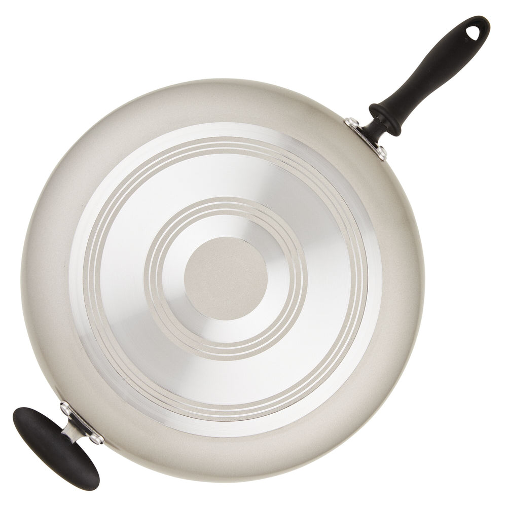 Farberware 14-Inch Nonstick Frying Pan With Helper Handle