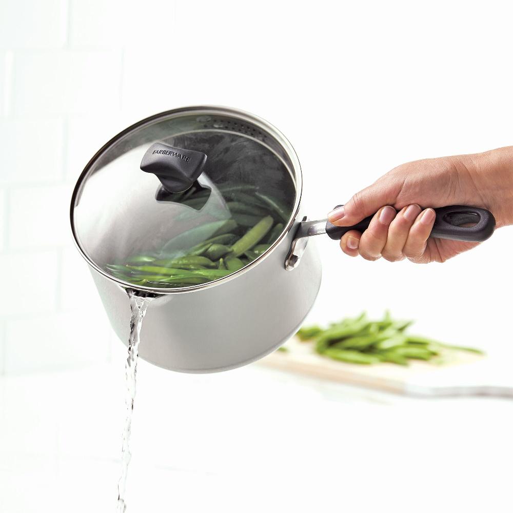 Farberware 2 Piece Dorm Life Basics Bundle With Lid