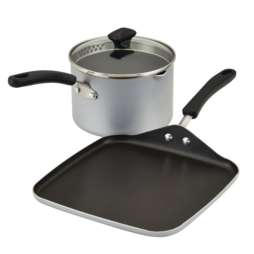 farberware 2 Piece Dorm Life Basics Bundle with Lid