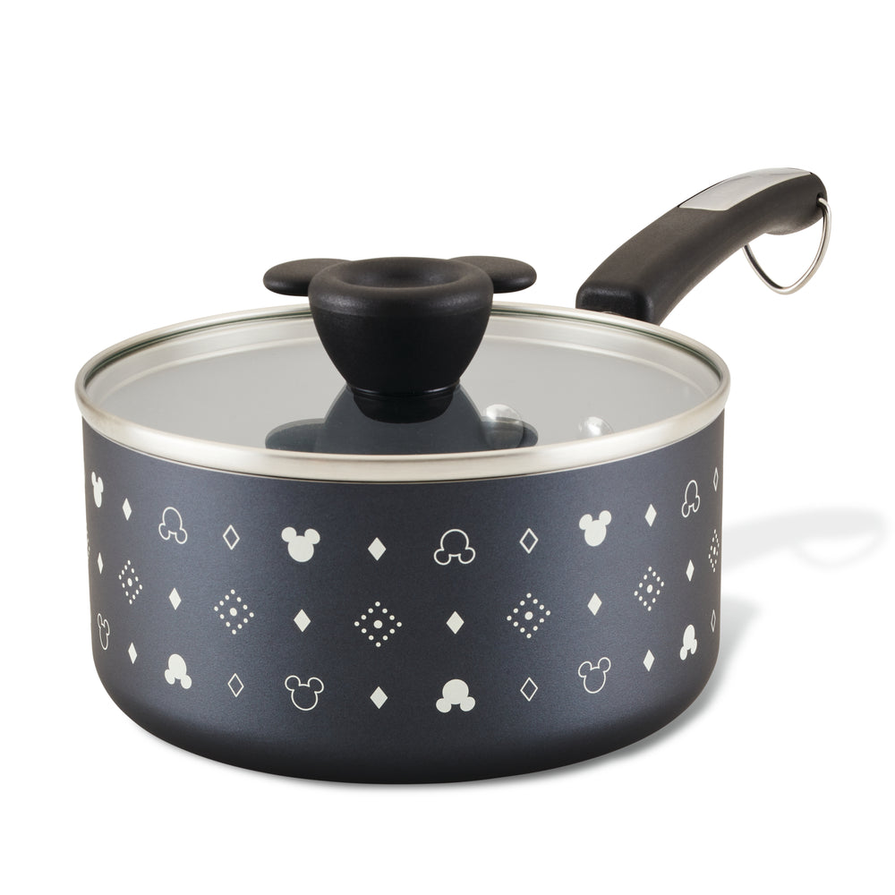 farberware 2-Quart Monochrome Ceramic Nonstick Saucepan with Lid